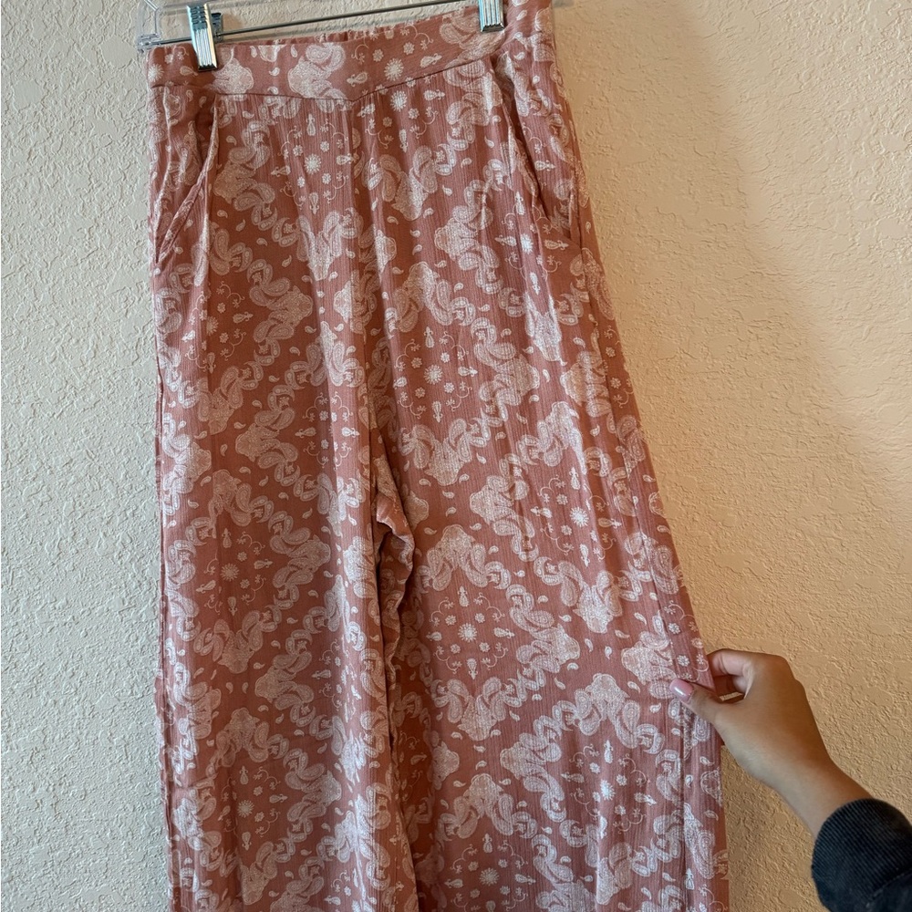 Long pink pants - can be had for a coverup